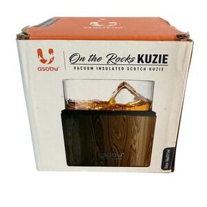 Asobu On the Rocks Kuzie Vacuum Insulated Scotch Whiskey Glass Holder